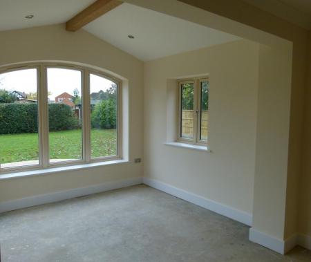 Garden room from kitchen
